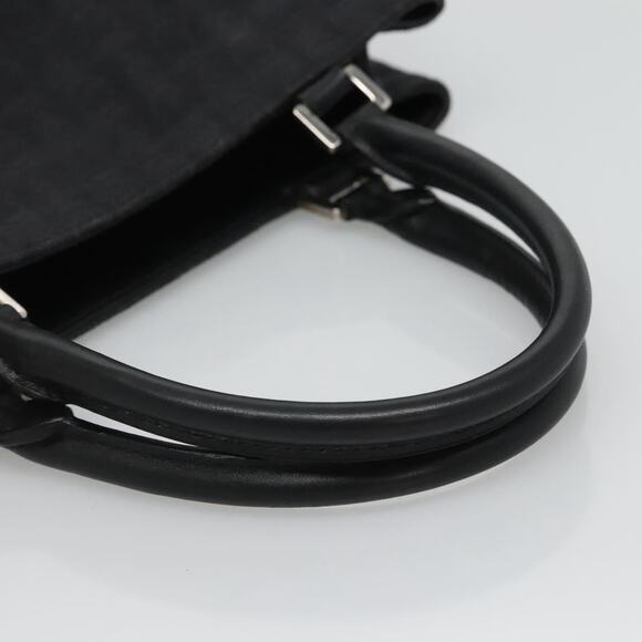 CELINE C Macadam Canvas Hand Bag Black - Picture 7 of 12
